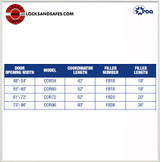 PDQ COR60 Door Coordinators