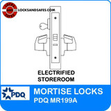 Grade 1 Electrified Storeroom Mortise Locks | BEST 45HEU Electrified Mortise Locks | PDQ MR199A | F Sectional Trim