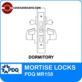 Grade 1 Double Cylinder Dormitory Mortise Locks | Dorma M9957 Mortise Locks | Dorma Hardware | PDQ MR158 | F Sectional Trim