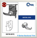 Grade 1 Single Cylinder Office Mortise Locks | PDQ MR149 Mortise Locks | PDQ Locks | Heavy Duty Door Locks | F Sectional Trim
