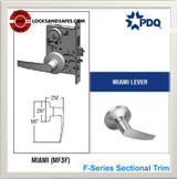 Single Cylinder and Thumbturn Deadbolt with Dummy Trim Mortise Locks | PDQ MR213 Mortise Locks | Cylinder Lock | Deadbolt Lock | F Sectional Trim