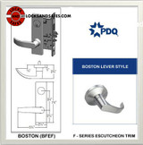Grade 1 Electrified Institutional Mortise Locks | PDQ MR200 | F Series Escutcheon Trim