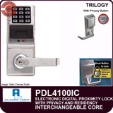 Alarm Lock Trilogy Electronic Digital Proximity Locks with Privacy and Residency | Alarm Lock PDL4100IC
