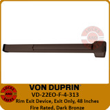 Von Duprin 22 Series Exit Only