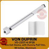 Von Duprin 22 Series with  Dummy Pull Trim