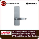 Detex D Lever Trims Dummy Function | Advantex 02D | Advantex 02DM, Advantex 02DV