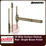 Advantex 20 Surface Vertical Rod Exit Device | Advantex F20 Surface Vertical Rod Exit Device