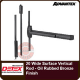 Detex 20 SVR Exit Device | Detex 20 Wide Stile Exit Device