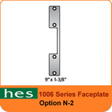 HES N-2 Option - 1006 Series Faceplate
