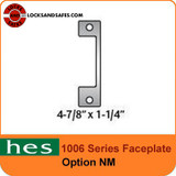 HES NM Faceplate | Mortise Lock Faceplate | HES 1006