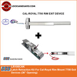 SDC LR100CAK | Latch Retraction Kit for Cal Royal Exit Device