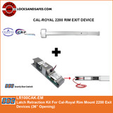 SDC LR100CAK-EM | SDC LR100CAKEM | SDC LR100CAK EM | MLR Kit for Cal Royal Exit Device