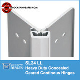 Select SL24 LL Full Mortise Hinges | Select SL24LL Piano Hinges