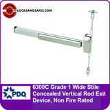 PDQ 6300C Concealed Vertical Rod Exit Device | PDQ 6300 C | PDQ 6300-C