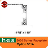 HES 501A Option - 5000 Series Faceplate