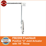 IDC FB-2200 | IDC FB2200 Flushbolt | International Flushbolts