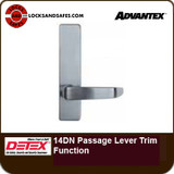 Detex 14DN Passage Lever Trim | Advantex 14DNV Lever Trim