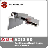 ABH-A213-HD Aluminum Continuous Gear Hinges Half Surface