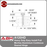ABHA120HD Easy Install Full Concealed Hinge