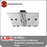 ABH A160 LL Full Mortise Continous Hinge Beveled Edge on Frame Leaf