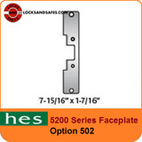 HES 5200 Series Faceplate - 502 Option