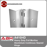 ABH A410HD Full Mortise Swing Clear Continous Hinge