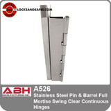 ABH-A526 Stainless Steel PB Full Mortise Hinges | ABH A 526