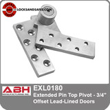 ABH EXL0180 Extended Pin Top Pivot - 3/4" Offset Lead-Lined Doors | ABHEXL180