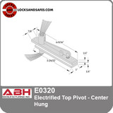 ABH E320 Medium Duty Electric Center Hung Top Pivot 