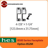 HES 852M Option - 8500 Series Faceplate