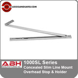ABH 1000SL Series Slim Line Concealed Mount Overhead Stop & Holder