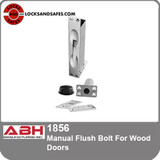 ABH 1856 Manual Flush Bolt | Manual Top Bolt and Bottom Fire Bolt, For Wood Doors