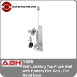 ABH 1865 Self Latching Top Flush Bolt with Bottom Fire Bolt For Metal Door