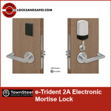 Townsteel e-TRIDENT 2A Series Electronic Mortise Lock