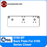 PDQ Back Plate for 5100 Series Closer