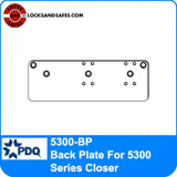 PDQ Back Plate for 5300 Series Closer