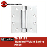 Townsteel THSP179 Standard Weight Spring Hinge - 4.5" x 4.5"