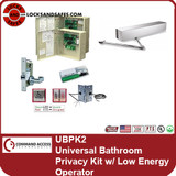 Command Access UBPK | Universal Bathroom Privacy Kit Low Energy Operator