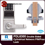 Alarm Lock PDL6300 | Double Sided Wireless Cylindrical Lock