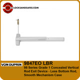 Von Duprin 9847EO LBR Concealed Vertical Rod Less Bottom Rod Device | Von Duprin 9847 LBR