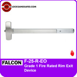 Falcon F-25-R-EO | Grade 1 Fire Rated Rim Exit Device