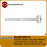 Von Duprin EL9875EO-F | Fire Rated Mortise Lock Device with Electric Latch Retraction