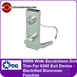 PDQ 6W99 Electrified Exit Trim | PDQ 6W-99 | PDQ 6W 99