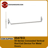 Von Duprin 5547EO | Concealed Vertical Rod Exit Device For Metal Doors