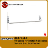 Von Duprin 8847 | 88 Series Fire Rated Concealed Vertical Rod Exit Device