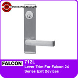 Falcon 712L Lever Exit Trim | For Falcon 24 Series Exit Devices
