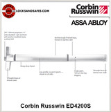 Corbin Russwin 4200 | 4000 Series Secure Bolt Exit Device