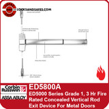 Corbin Russwin ED5800A | Corbin Russwin 5800 Fire Concealed Vertical Rod Exit Device