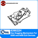 PDQ 639022H | Hex Dogging Mechanism For 6300 and 6400 Exit Devices