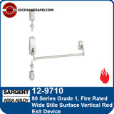 Sargent 12-9710 | 90 Series Fire Surface Vertical Rod Exit Device | Sargent 9700